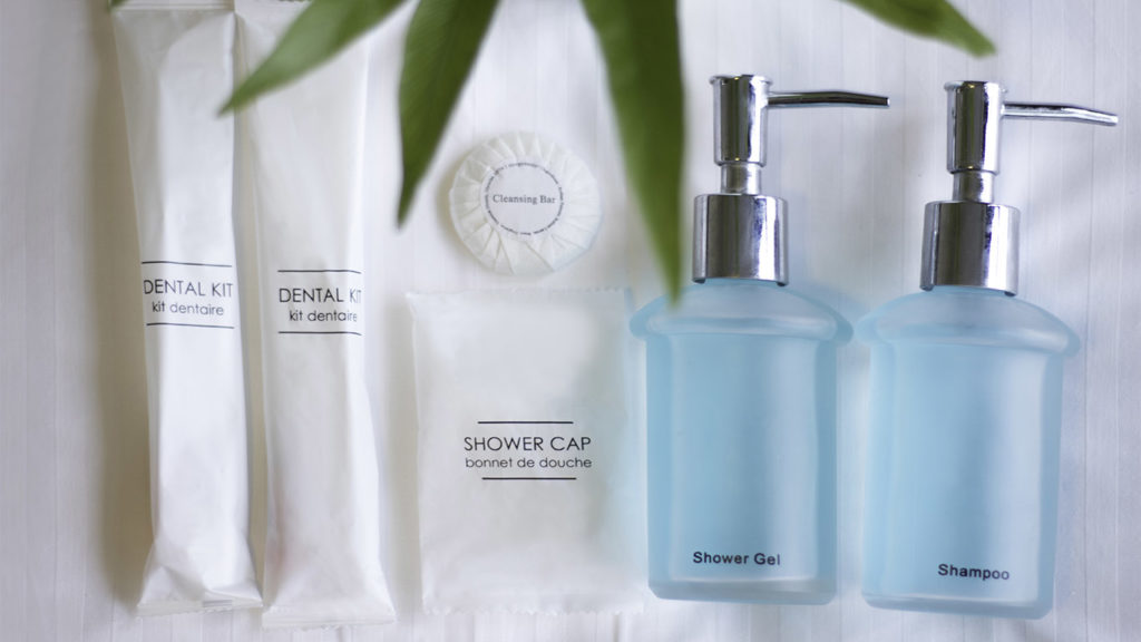 Harbour Ville Hotel Hamilton bathroom amenities