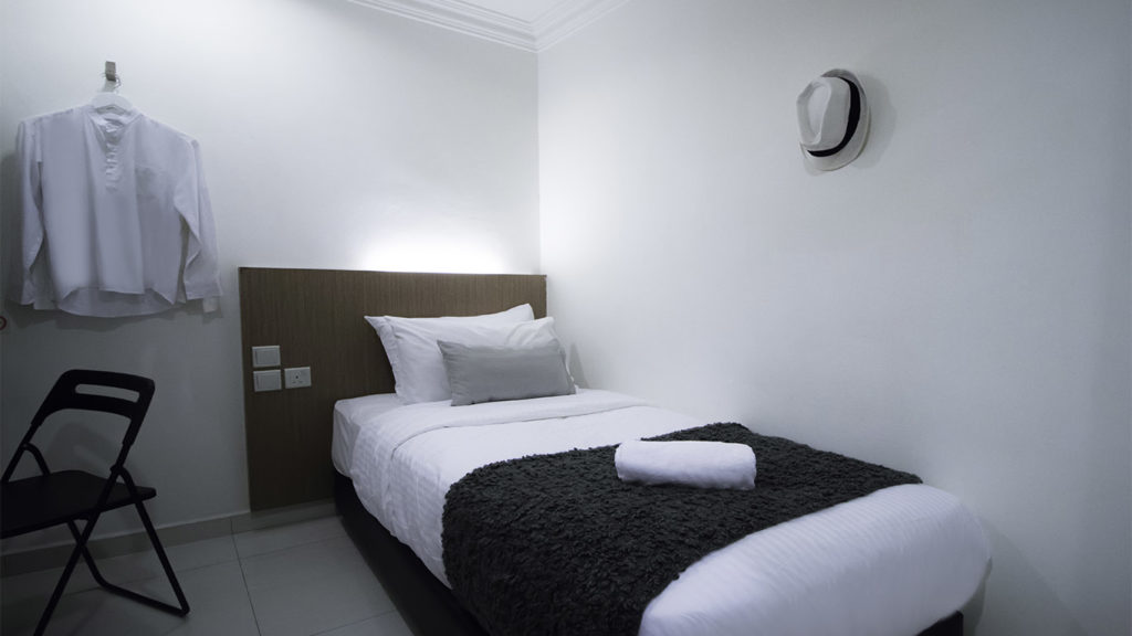 Lavender Hotel Single Room no window 2
