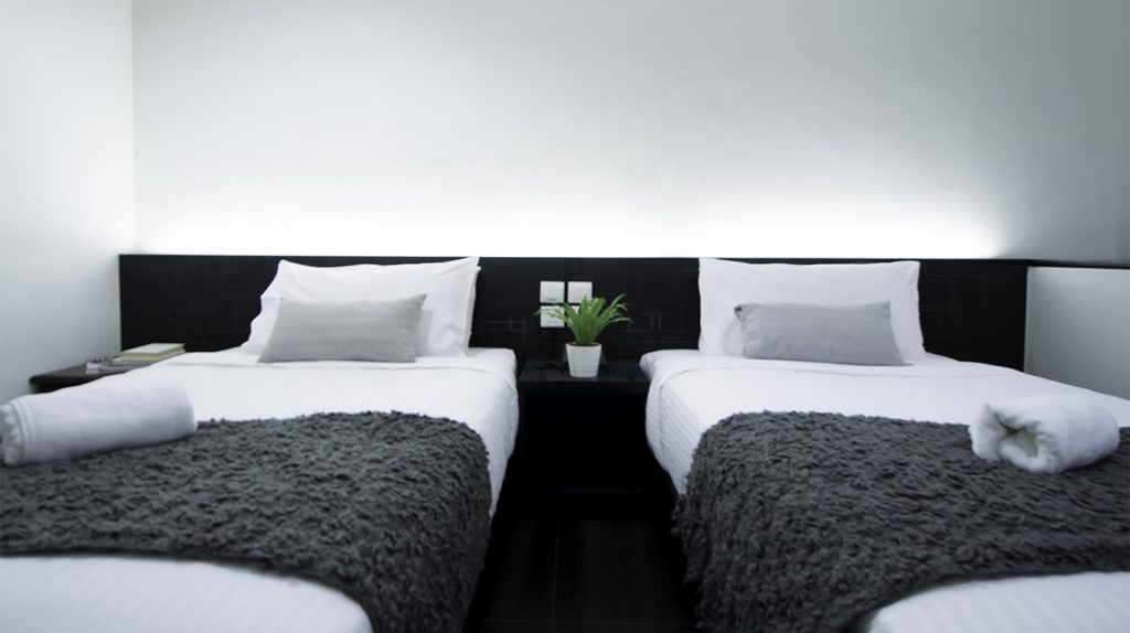 Lavender Hotel Twin Room 2