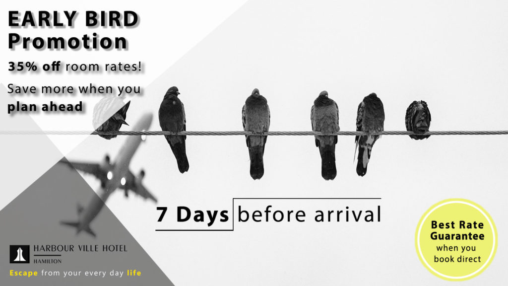 Singapore early bird hotel promotion